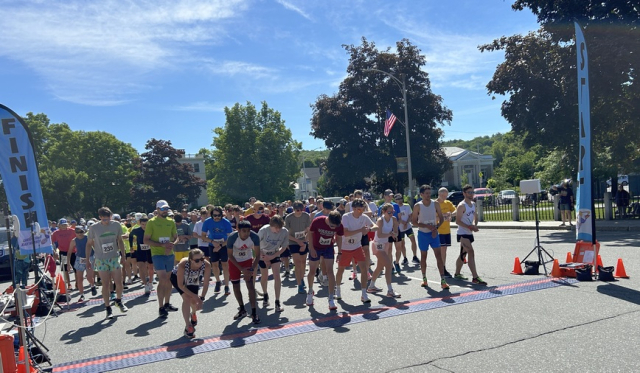 Runners at the start