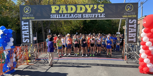 Runners at the start