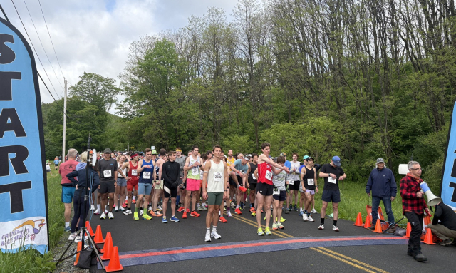 Runners at the start